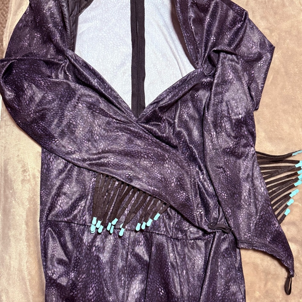 Disney Little Mermaid Ursula Costume - Black and Purple - Picture 7 of 11